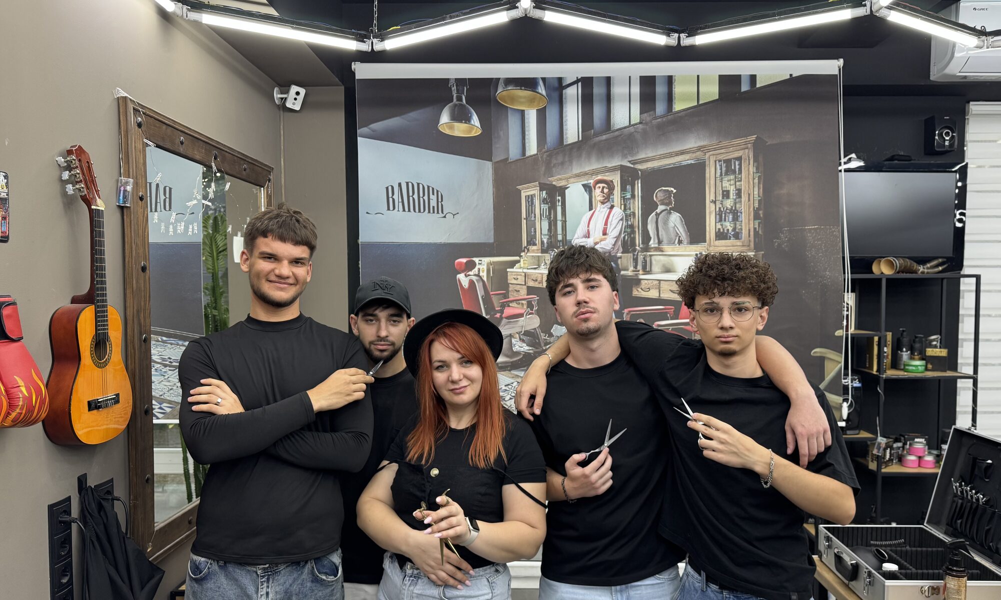 Echipa AL Barbershop
